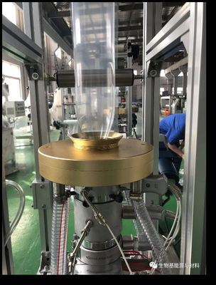 1.10kw PET pp. STREICHELN Laborfolienblasen-Maschinen-elektrische Heizung Mini Blown Film Extruder